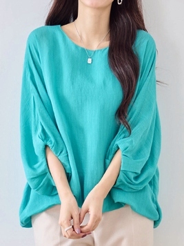 ぼわんとバルーンブラウス