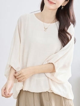 ぼわんとバルーンブラウス