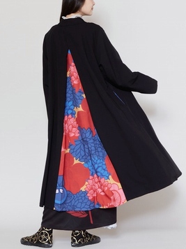 花寄せ八掛羽織