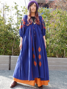 ハルミア刺繍ワンピース