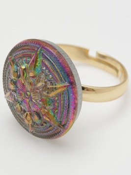 チェコガラスレー18リング