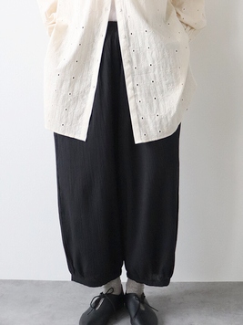 ゆるコットンナチュラルバルーンパンツ