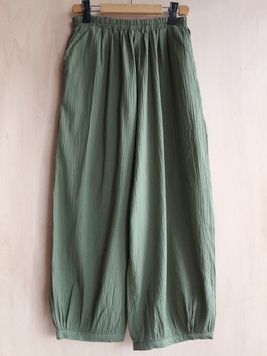 ゆるコットンナチュラルバルーンパンツ