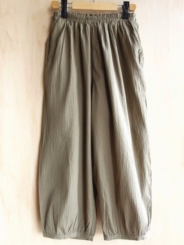 ゆるコットンナチュラルバルーンパンツ