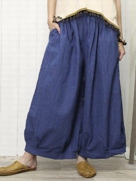 ストライプサーカスパンツ