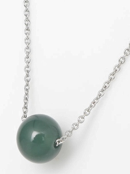 ヒスイツブネックレス