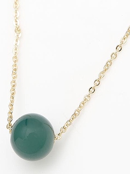 ヒスイツブネックレス