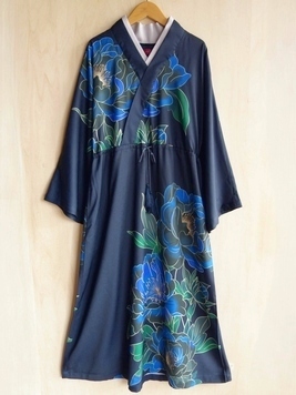 吉事装いならい刺繍ワンピース