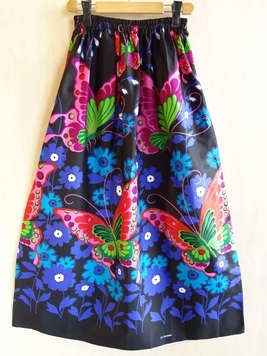 バタフライガーデンスカート