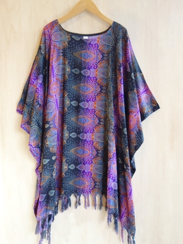 ゾチックグラーデションポンチョチュニック