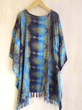 ゾチックグラーデションポンチョチュニック