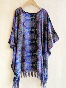 ゾチックグラーデションポンチョチュニック