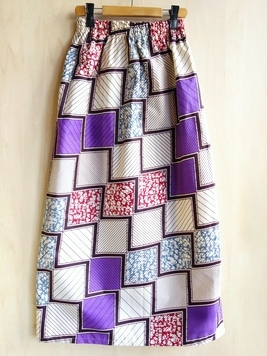 パーニュ生地アフリカンスカート