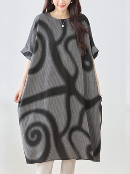 スパイラルコクーンワンピース