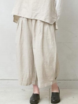 リネンオックスルーズパンツ