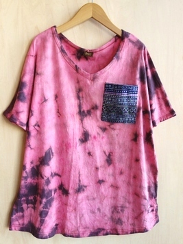 モン族ポッケタイダイドルマンカットソー