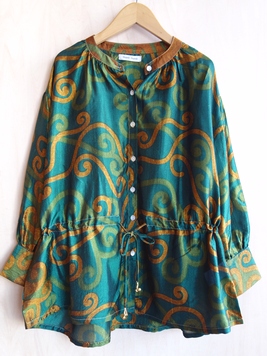 ヴィンテージサリーブラウス