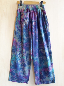 リラックコットンタイダイイージーパンツ