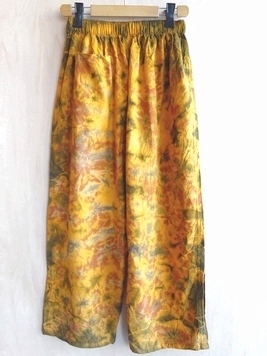 リラックコットンタイダイイージーパンツ