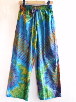 リラックコットンタイダイイージーパンツ