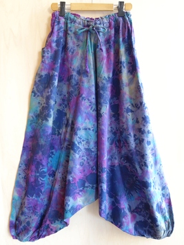 リラックコットンタイダイアラジンパンツ