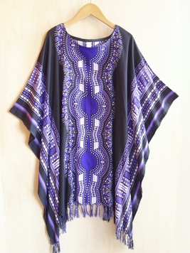 アフリカンダシキポンチョ