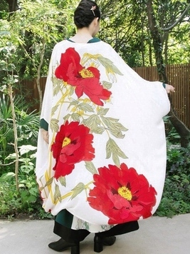 華めき羽織UVカット加工