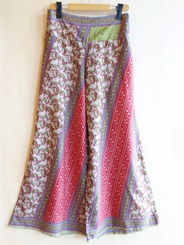 サリーワイドフレアパンツ