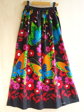 バタフライガーデンスカート