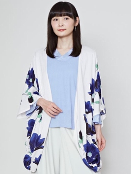 艶美木蓮UVカット加工羽織