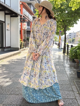 ボタニカ楽ダコットンワンピース