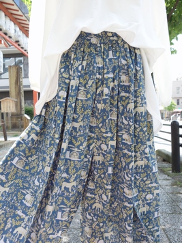 シーナリーコットン重ねパンツ