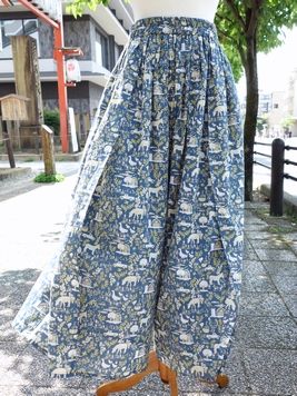 シーナリーコットン重ねパンツ