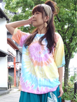 タイダイオーバーサイズTシャツ