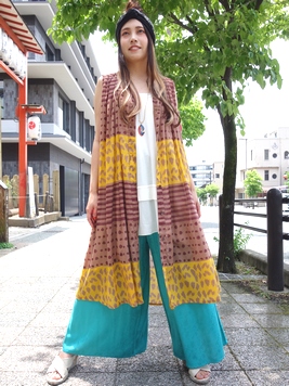 アフミックス前開きワンピース