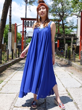 ストオメワンピース 梟 通販 エスニック アジアン ナチュラル ファッション 服 雑貨