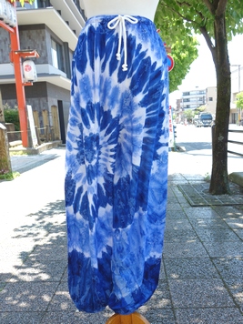 ぐるぐるタイダイパンツ