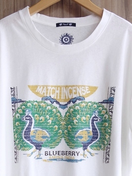 マッチ香背中刺繍Tシャツ