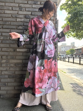 花滲みならいワンピース