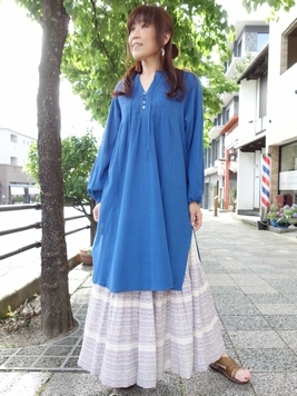 メドニ刺繍ワンピース