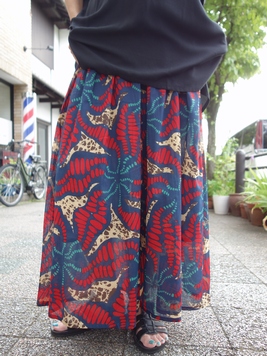 ふわコットンワイドフレアパンツ