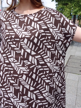 リーフジオメワンピース 梟 通販 エスニック アジアン ナチュラル ファッション 服 雑貨