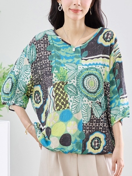 アートトゆるコットンTOP