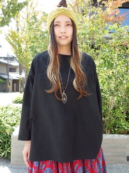 アピラ刺繍プルオーバー