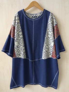 カジナmパッチワークTOP