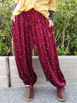 スタミーベロアパンツ