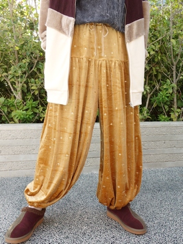 スタミーベロアパンツ