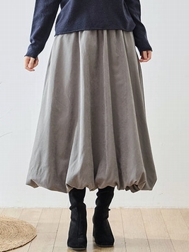 バルーンヘムスカート