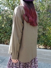 アンティークフラワー刺繍ブラウス