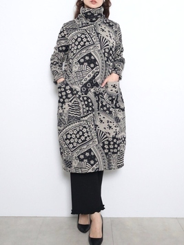 裏起毛フラトラチュニックワンピース